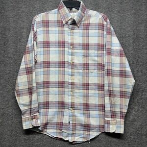 Raintree Southern Collection Plaid Button Down‎ Long Sleeve Shirt Men's Medium
